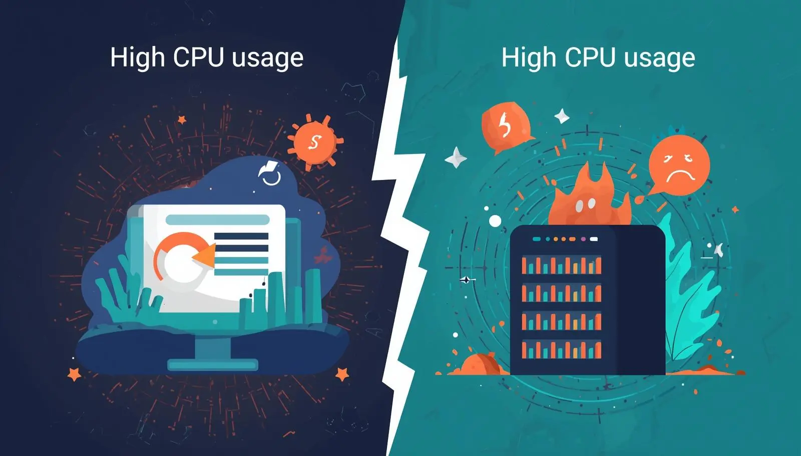 High CPU usage in webserver